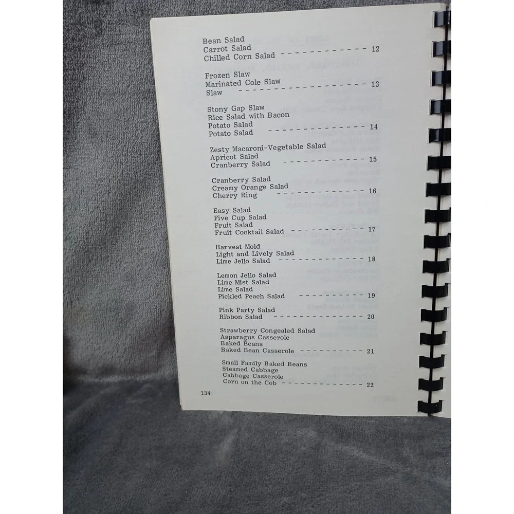 Pisgah United Methodist Church Kernersville, NC Cookbook 1979 Squirrel, Oppossum